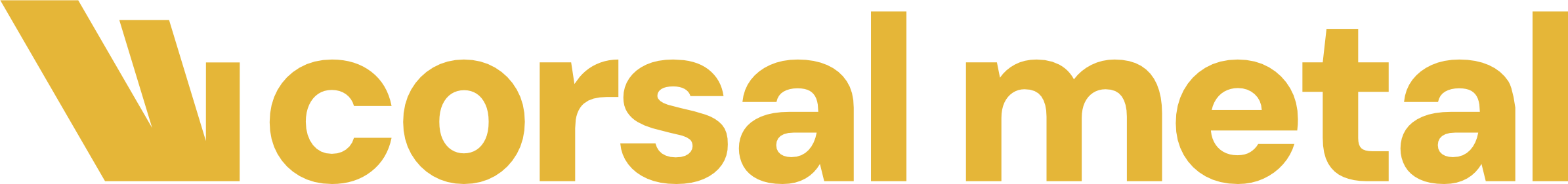 logo corsal metal